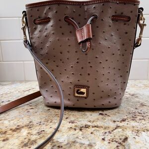 Dooney & Bourke Taupe Crossbody Bag